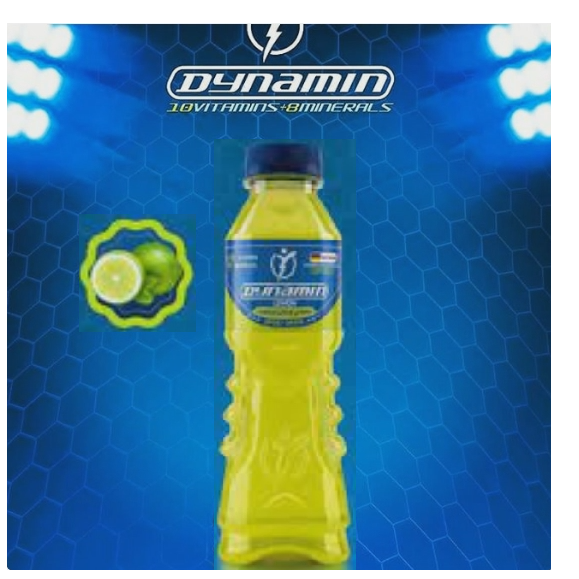 نوشیدنی ویتامینه ورزشی ایزوتونیک داینامین با طعم لیمو پک 12 عددی