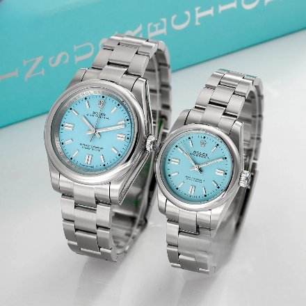 ساعت ست رولکس Rolex Perpetual light blue 02