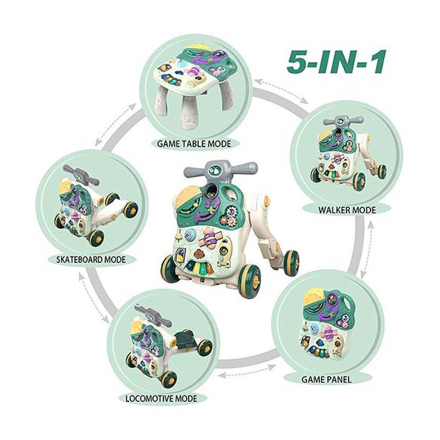 واکر کودک 5 کاره مولتی فانکشن multi function