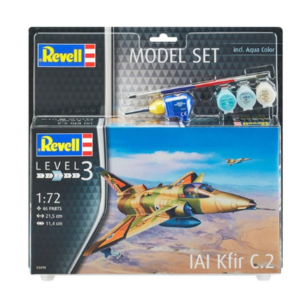 ماکت هواپیما REVELL مدل IAI KFIR C.2