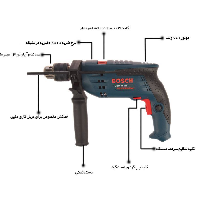 دریل چکشی بوش مدل GSB 16 RE